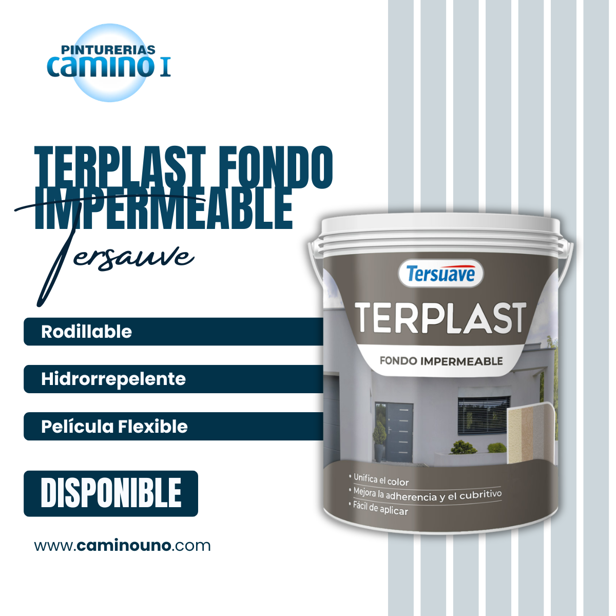 Terplast Fondo Impermeable x 25 kilos