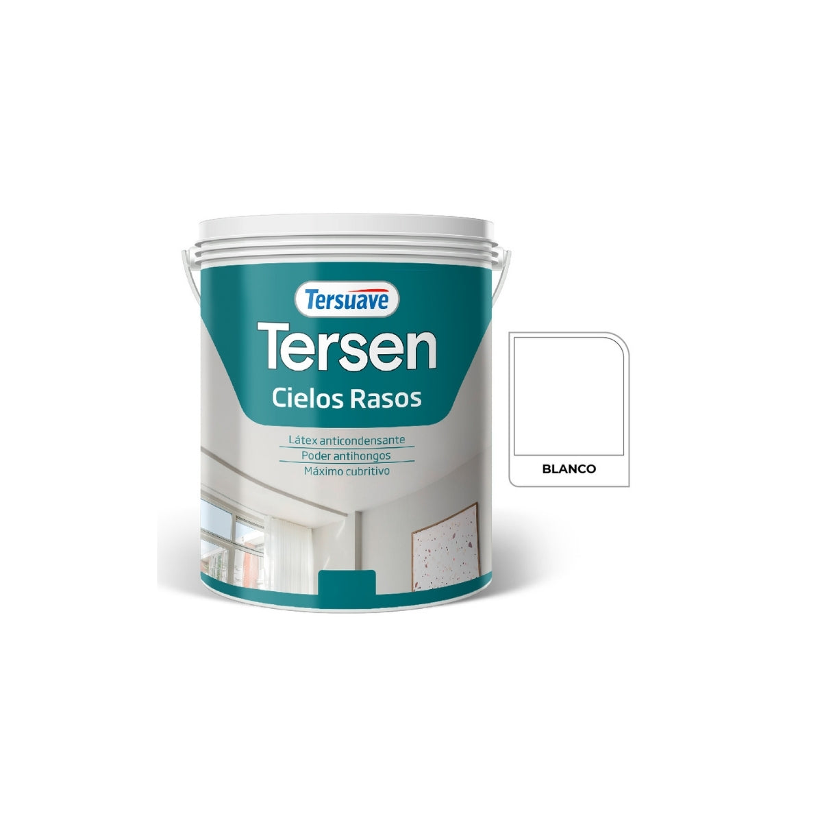 Tersen Cielorraso Tersuave x 04 litros