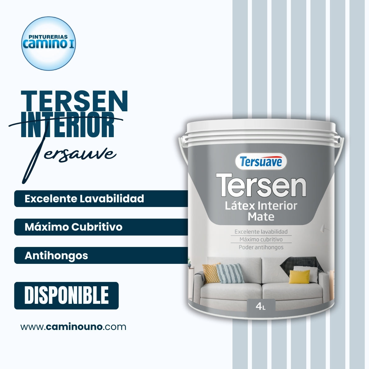 Tersen Interior Tersuave x 04 litros