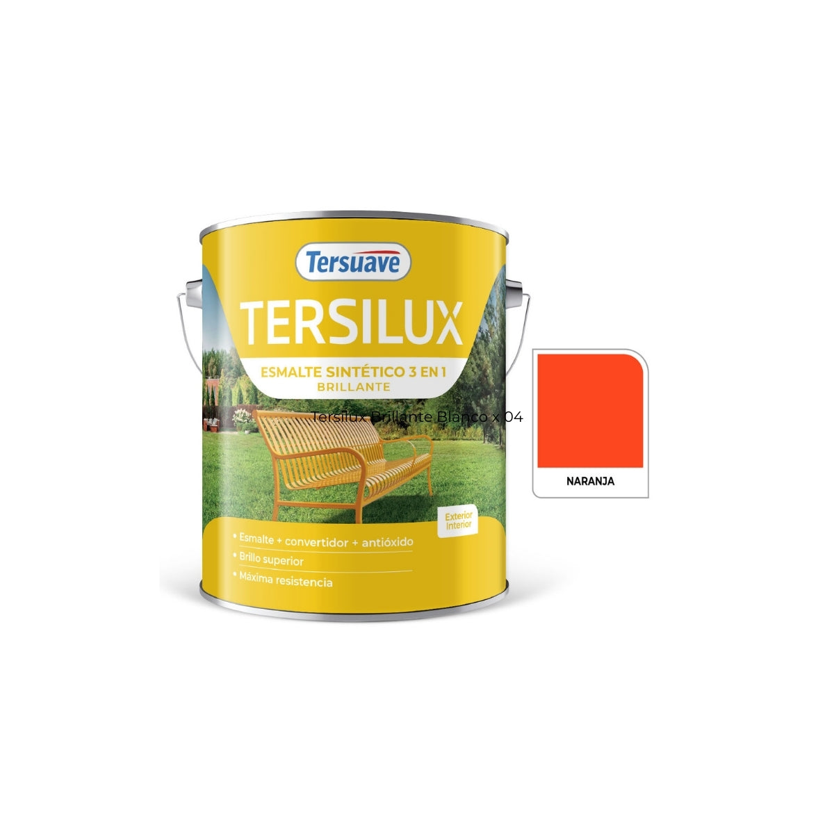 G1 Sintetico Brillante Tersilux Tersuave x 04 litros