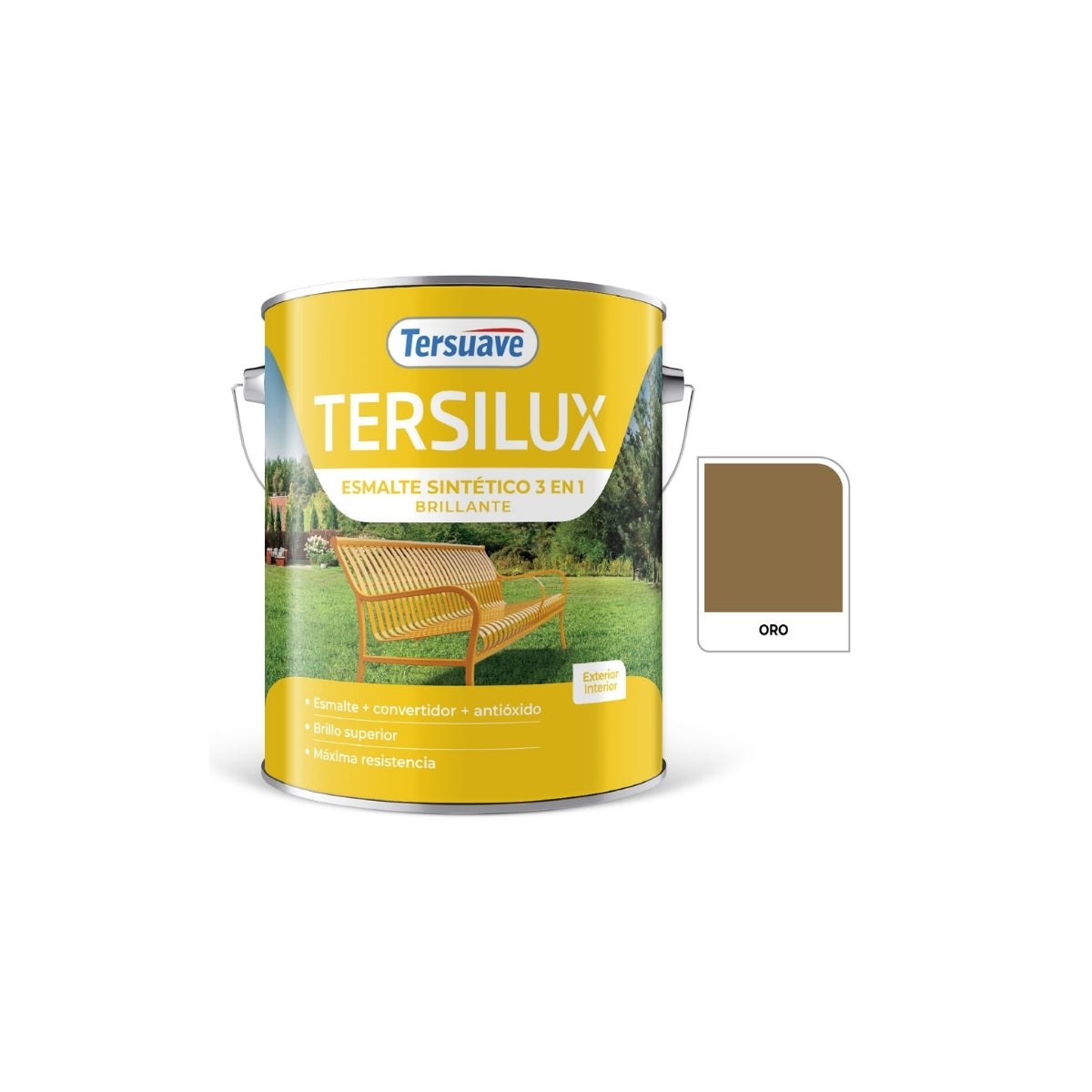G4 Sintetico Brillante Tersilux Tersuave x 04 litros