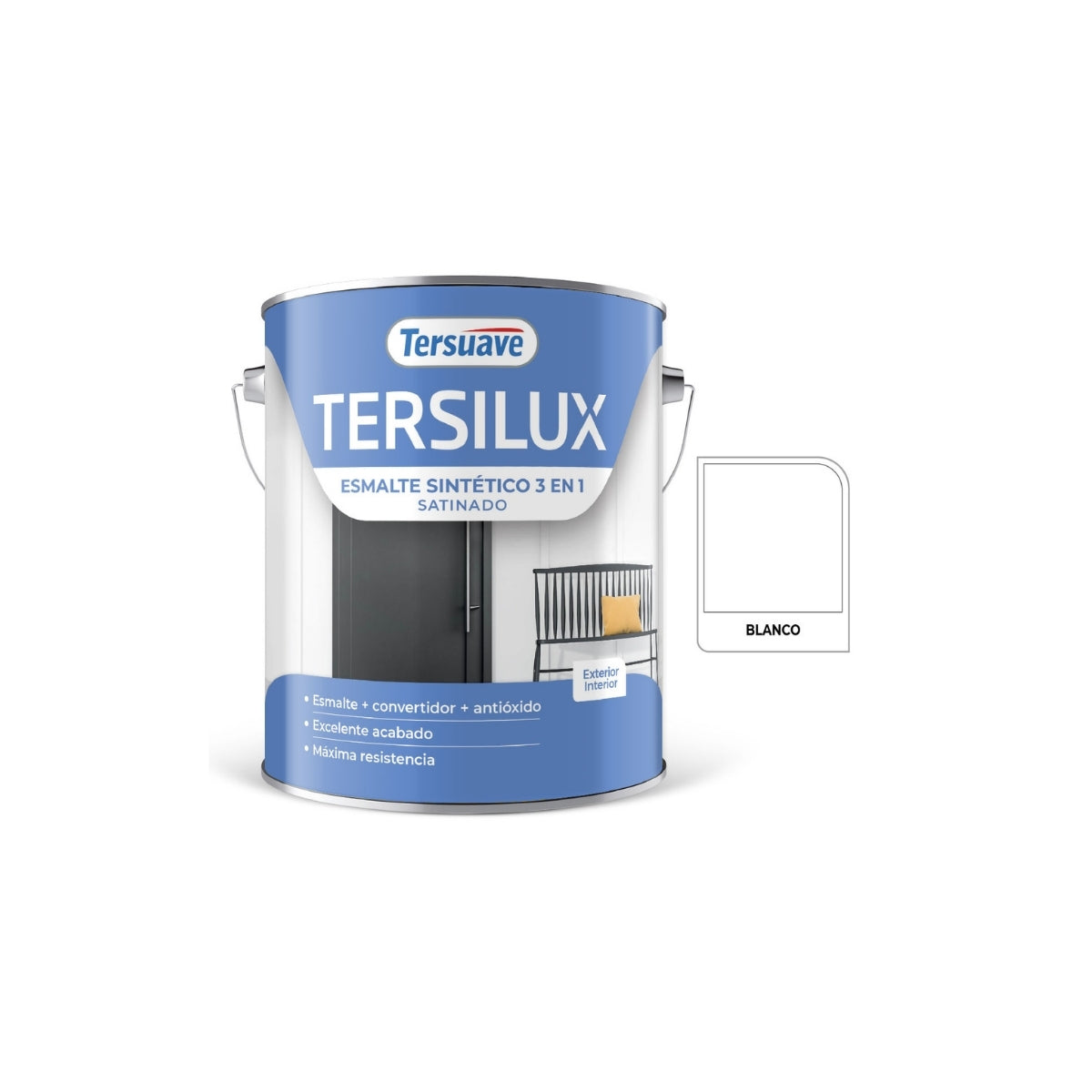 Sintetico Satinado Tersilux Tersuave x 04 litros