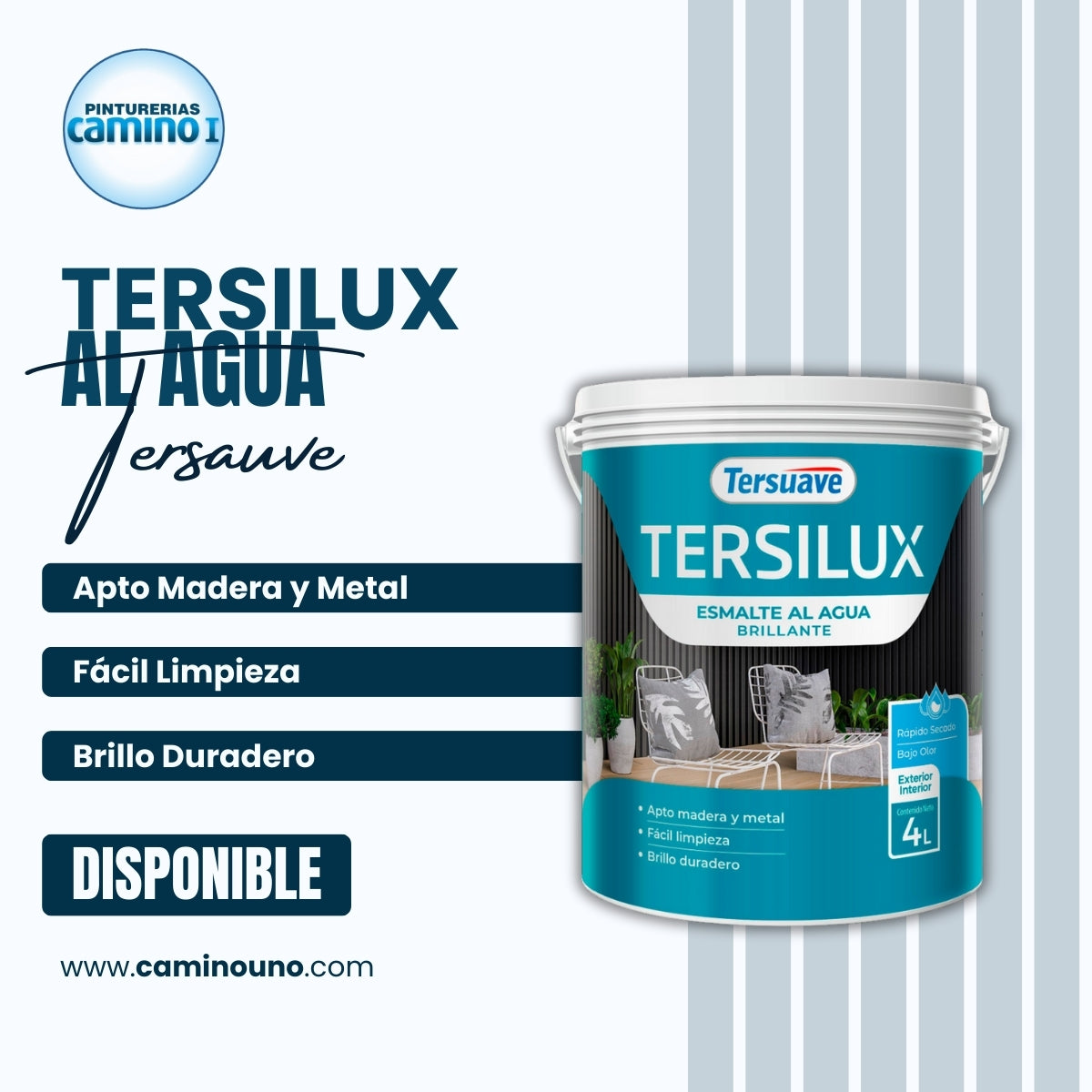 Tersilux al Agua Brillante x 04 litros