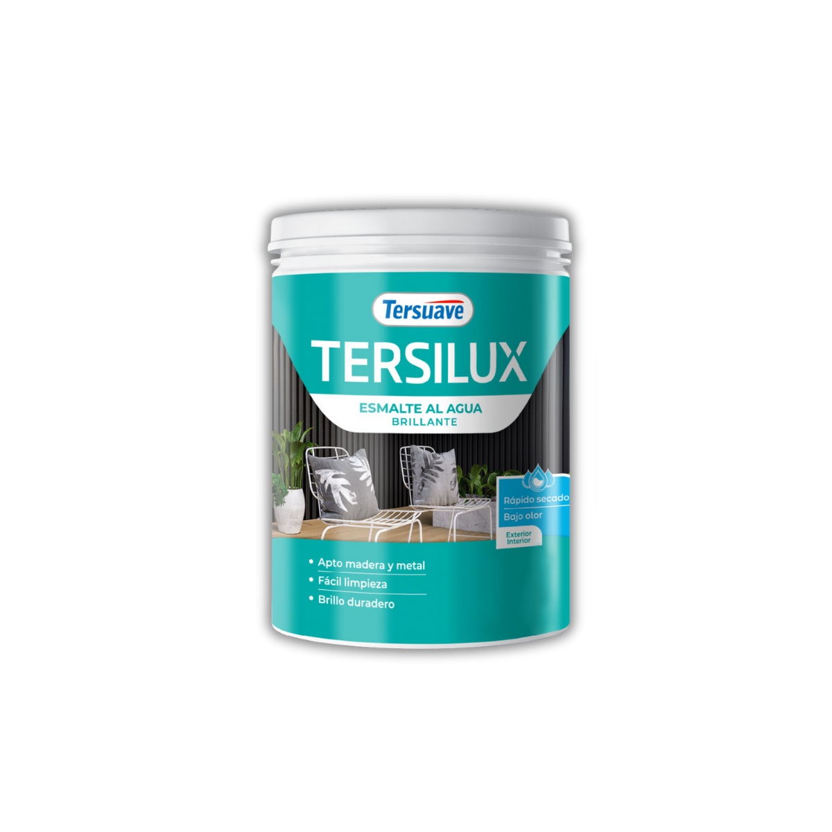 G2 Sintético Brillante al Agua Tersilux Tersuave x 01 litros
