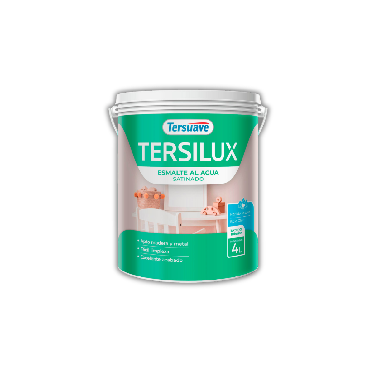 Sintético Satinado al Agua Tersilux Tersuave x 04 litros