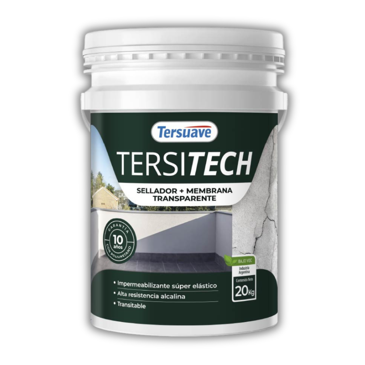 Tersitech Sellador + Membrana x 20 kilos