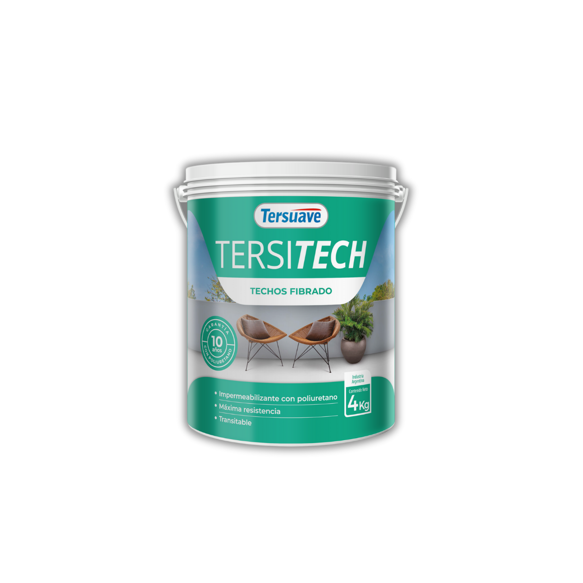 Tersitech Techos Fibrado Tersuave x 04 kilos
