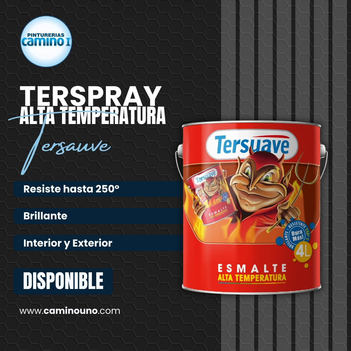 Terspray Alta Temperatura Tersuave x 01 litros