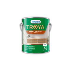 Troya Barniz Mate Tersuave x 04 litros