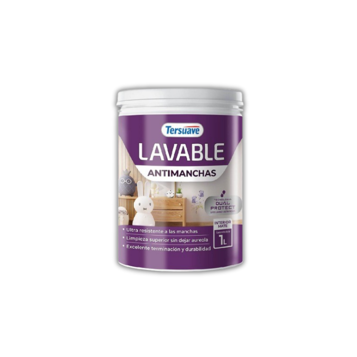 Lavable Interior Antimanchas Tersuave x 01 litros