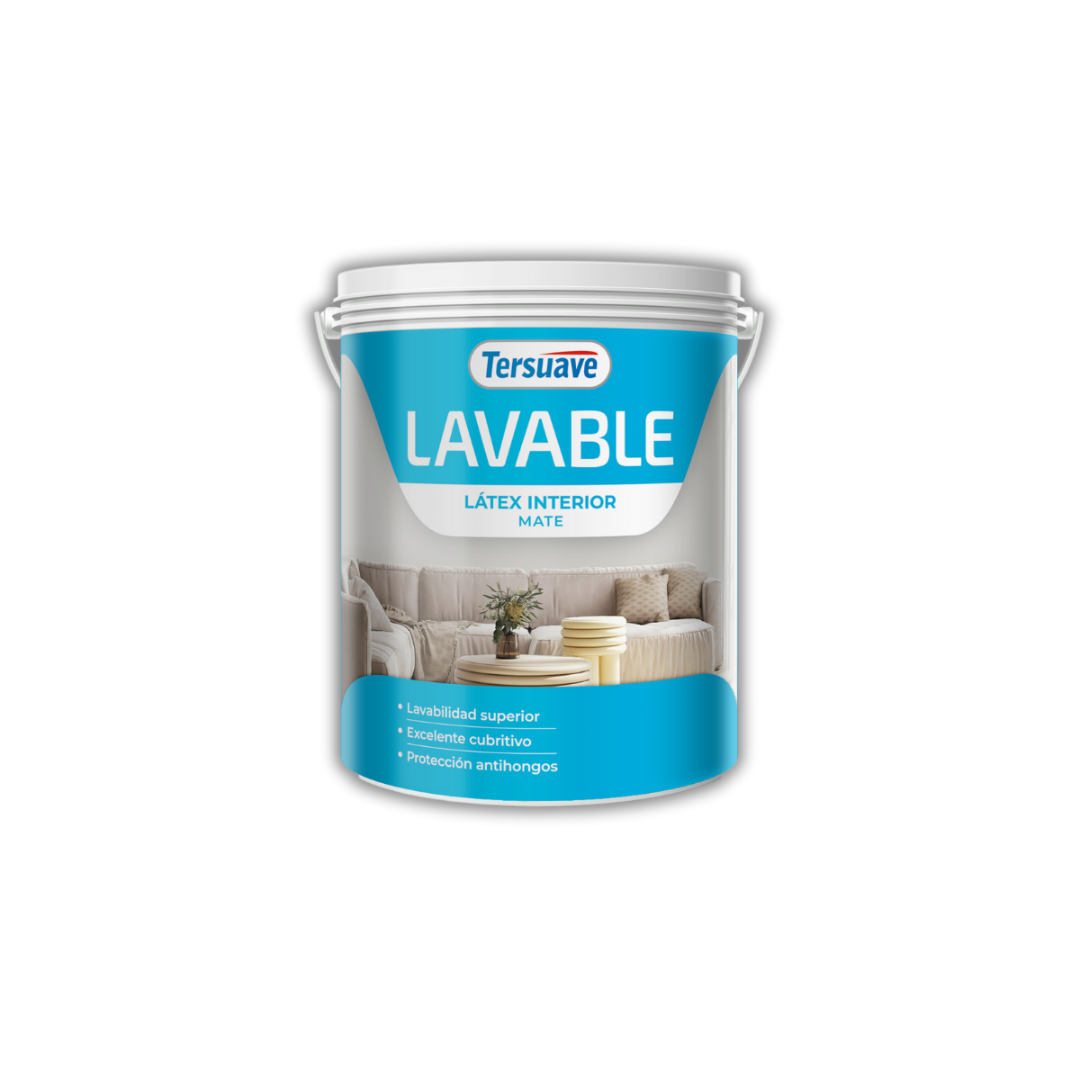 Lavable Interior Mate Tersuave x 04 litros