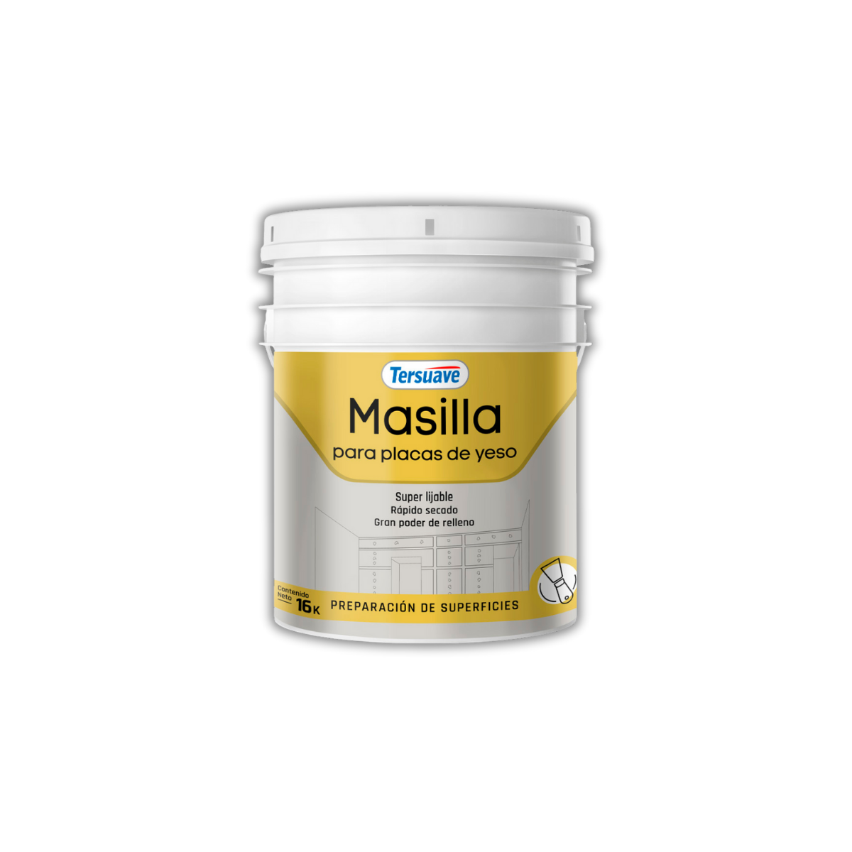 Masilla para Placa de Yeso Tersuave x 16 kg