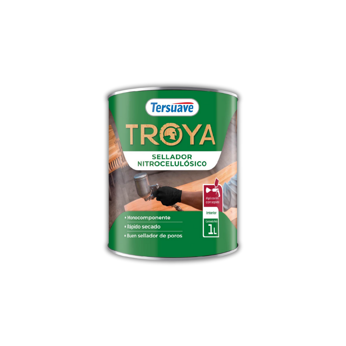 Troya Sellador Nitrocelulósico Tersuave x 01 litros