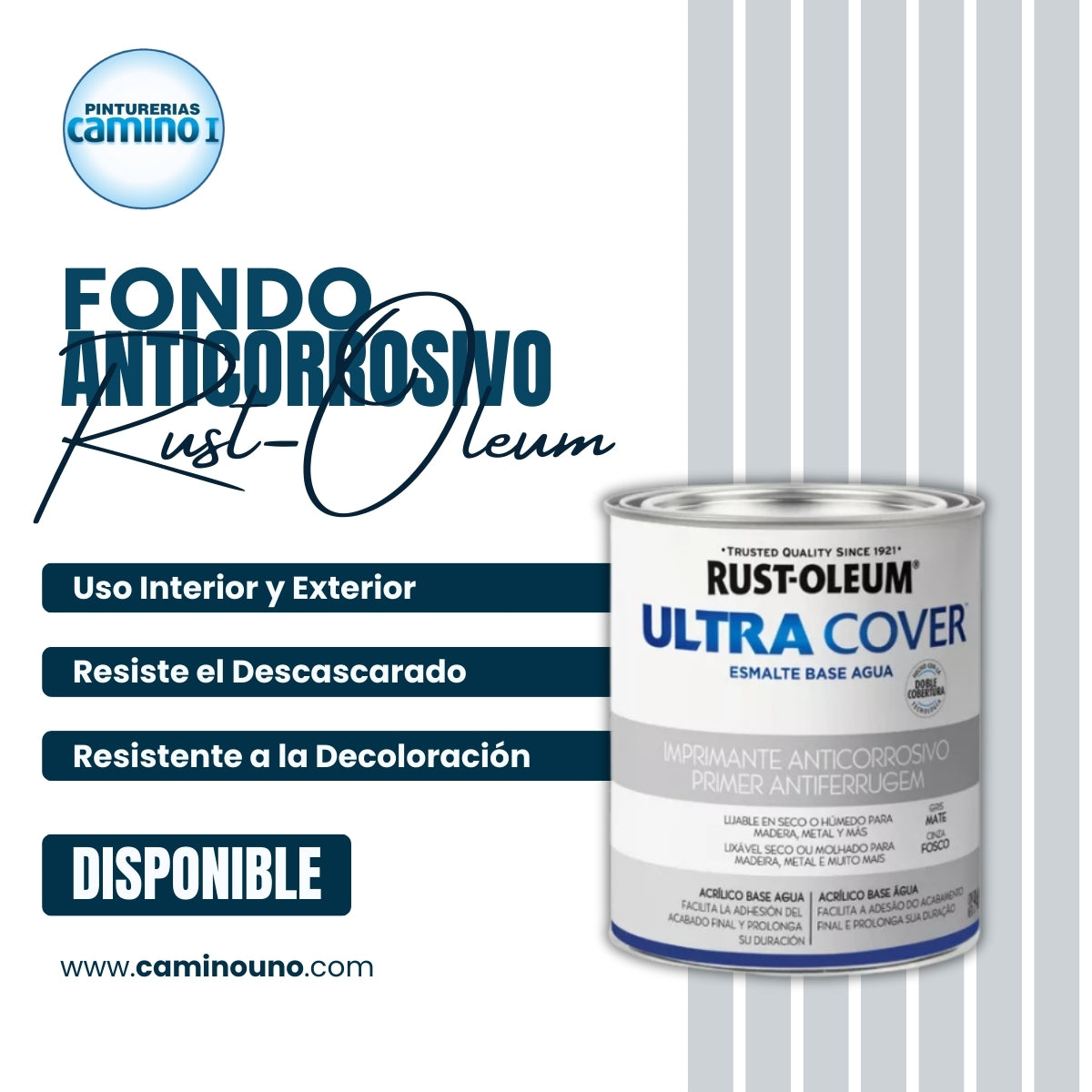 Ultra Cover Imprimante al Agua Zinsser x 01 litros
