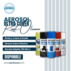Aerosol Ultra Cover Brillante Rust-Oleum x 340 gramos