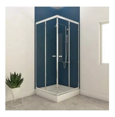 Mampara para baño 8MM Esquinero Anodizado / Colores